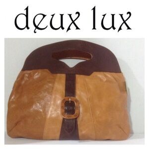 Deux Lux Leather Handbag